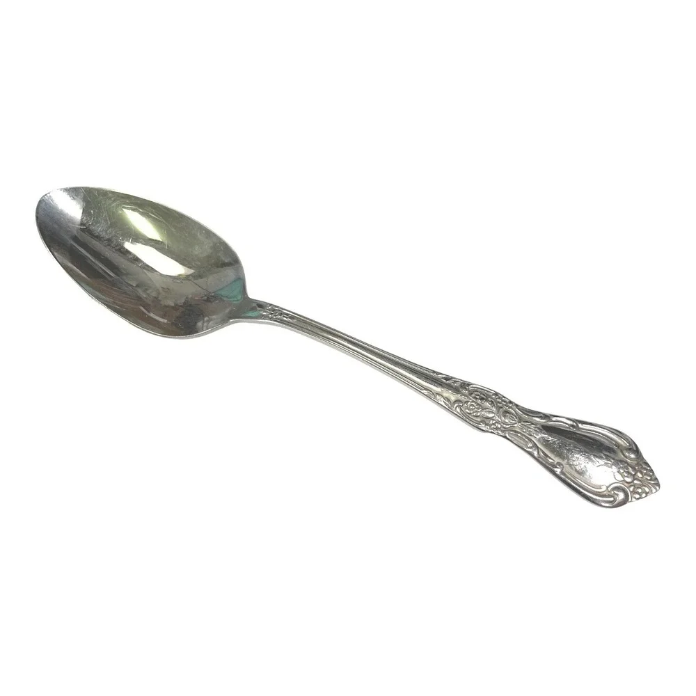 Oneida Teaspoon Kennet Square‎ Floral Distinction Deluxe Stainless Steel